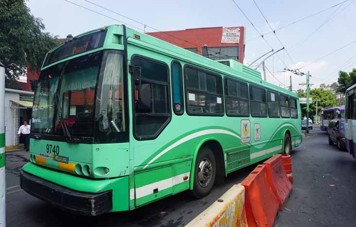 STE MASA Mitsubishi trolleybus 9740